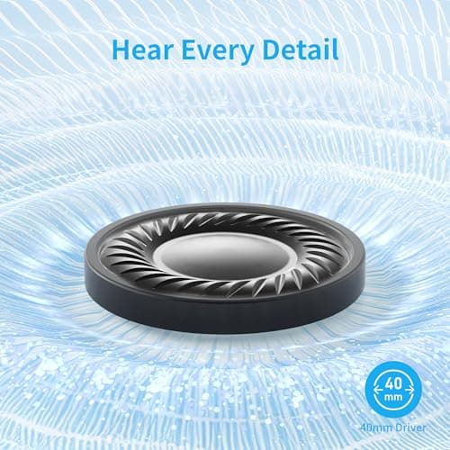 Rebocico Active Noise Cancelling Headphones Bluetooth Wireless for Home — view 4