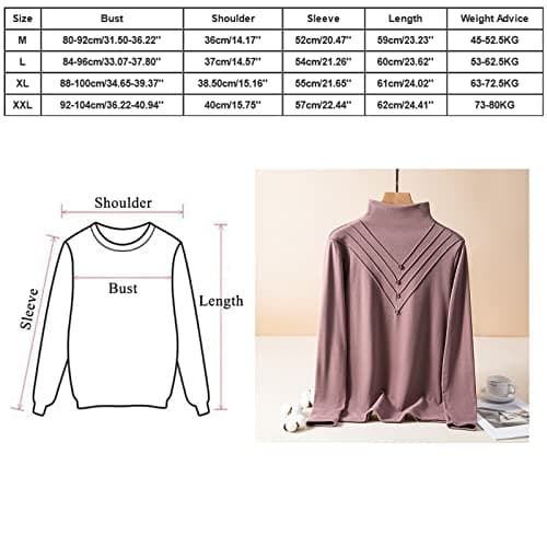Thermal Underwear Women's Long Sleeve Shirt Women's Tight Top with Zip Long Sleeve Breathable V-Neck Sports Shirt T-Shirt Thermal Underwear Women's Long Sleeve Shirt Women, B2-a, XXL — view 6