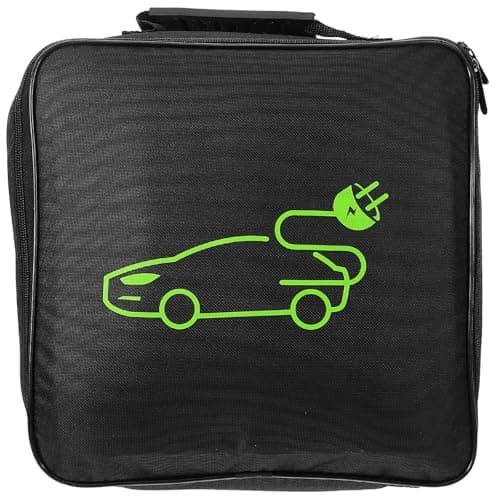 Toyvian Portable Oxford Bag Storage Cable Electric Charging Ev for Cloth and Cotton Material, Designed Offering Protection and Organisation Car Charger for Travel and Car Use
