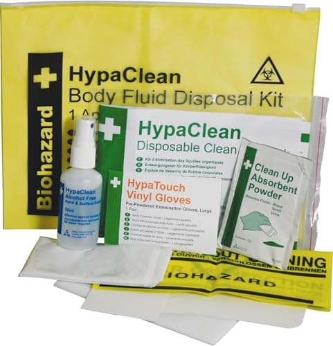 Safety First Aid HypaClean Body Fluid Disposal Kit, Single Application — view 2