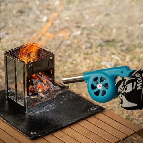 Metal Air Pump for Outdoor Grilling High Heat Metal Air Pump(Black) — view 4