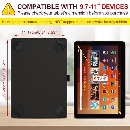 XunyLyee Universal 10/10.1 Inch Tablet Case for Android 16/15 Tablet — view 2