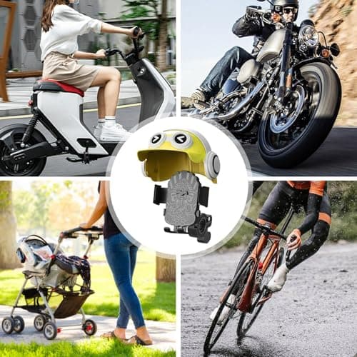 Tktouci Phone Holder for Motorcycle Navigation GPS Viewing Calling — view 5