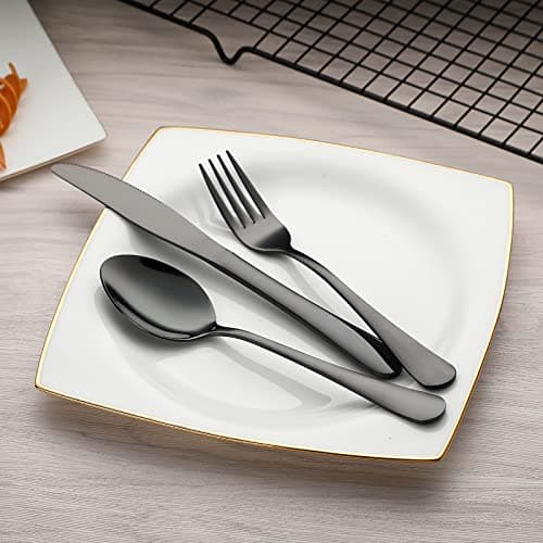 DEVICO Travel Cutlery Set, Stainless Steel Camping Cutlery Set for 1 — view 2
