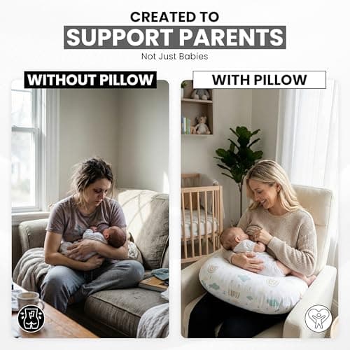 Nursing Pillow, Breastfeeding Pillows Support Breast and Bottle Feeding — view 3