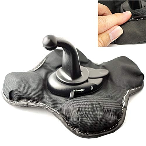 iSaddle Friction Mount Holder for Garmin - Exclusive Portable NonSkid Beanbag Dashboard Friction Mount for Garmin GPS Nuvi Drivesmart Drive Dezl Zumo Driveassist DriveLuxe StreetPilot RV Navigator — view 4