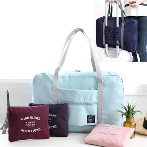 Gold Letter Printed Cabin Bag 45x36x20 for Easyjet Airlines Underseat Travel Bag Holdall Bag Carry on Hand Luggage Weekend Bag Packable Travel Duffel Bag,Sports Fitness Luggage (Gold A) — view 6