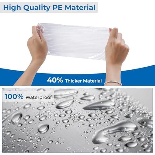 Opret Disposable Rain Ponchos 10 Pack, Emergency Raincoats, Waterproof — view 5