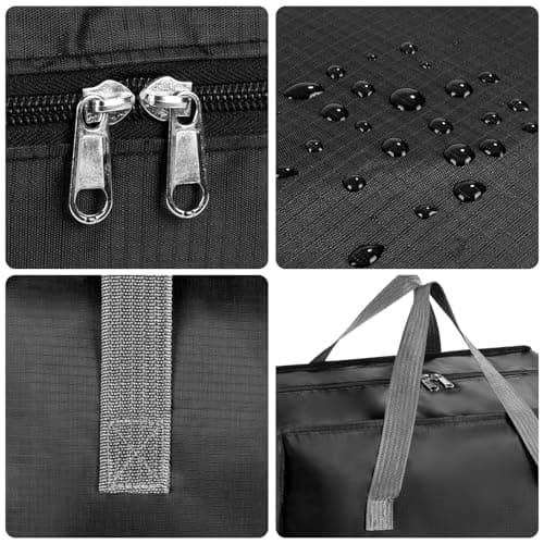 6 Pack Easyjet Airlines 45x36x20 Underseat Cabin Bag - 30L Foldable Carry On Luggage Waterproof Travel Duffel Holdall Thick Tote for Overnight, Weekend, Women & Men — view 4