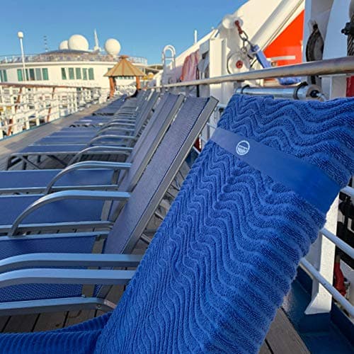 Towel Bands (4 Pack) - The Better Towel Chair Clips Option for Beach, Pool & Cruise Chairs — view 4
