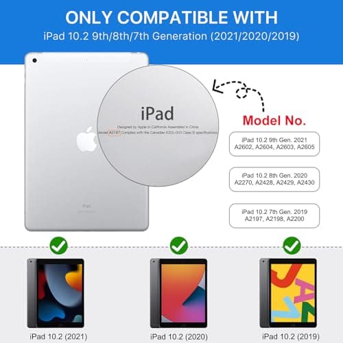 MoKo for iPad 9th/8th/7th Generation Case 10.2-Inch 2021/2020/2019 — view 2