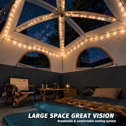 UNP 6 Man tent, Large Family Tent for Camping Stand Up — view 5