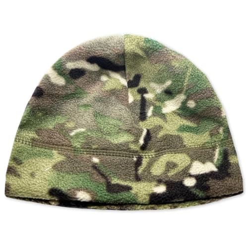 RALSPEC Camouflage Microfleece Thermal Beanie Hat Tactical Warm Fleece Military Camo Winter Skull Cap Army Airsoft Military Mens — view 4