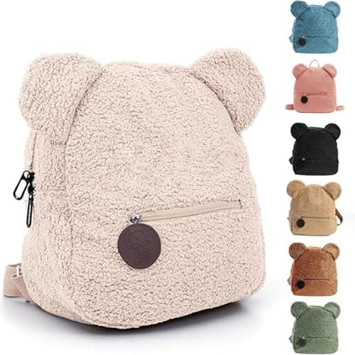 Backpack Laptop Work Bag for Women Men and Students, Black Commuter Rucksack with organised Front Pockets, Roomy Main Compartment, Toddler Name Customized Back Pack Style (White, One Size) — view 3