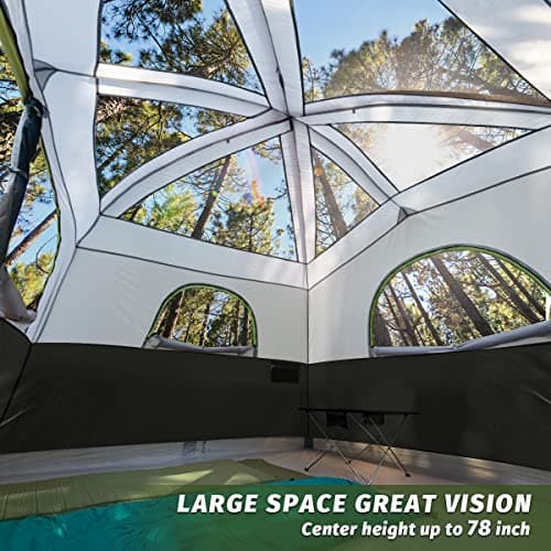 UNP 6 Man tent, Large Family Tent for Camping Stand Up — view 3