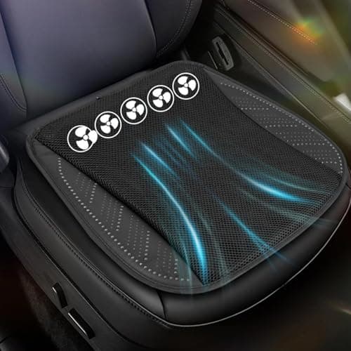 Cooling Car Seat Cover Cooling Ventilated Breathable Anti-sweat — view 3