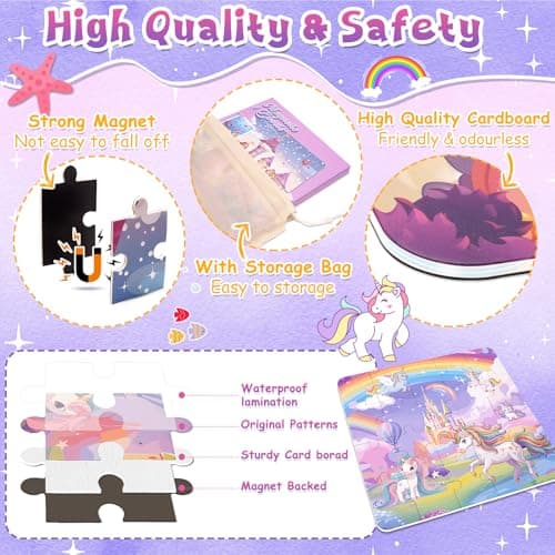 Girls Birthday Presents 3-4-5 Year Old Girl Gifts Puzzles Toys Travel Games — view 3