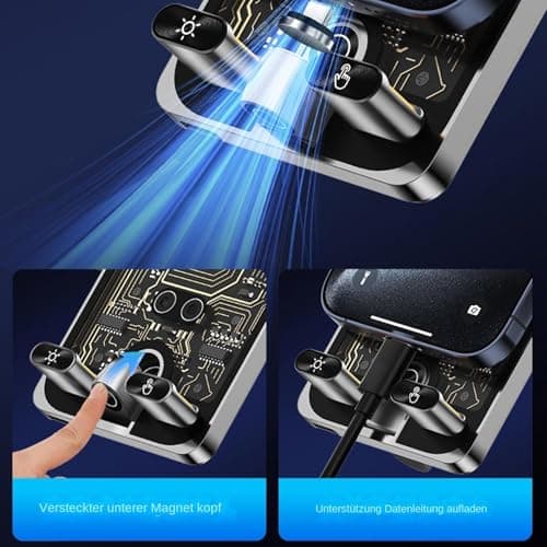 QIZUN Car Vent Phone Holder for Lexus ES 300h ES300h (XZ10, GSZ10) 2018-2021, Quick Release Car Air Vent Mobile Holder, Navigation Video Daily Commute Travel, Heavy Duty Grip — view 3