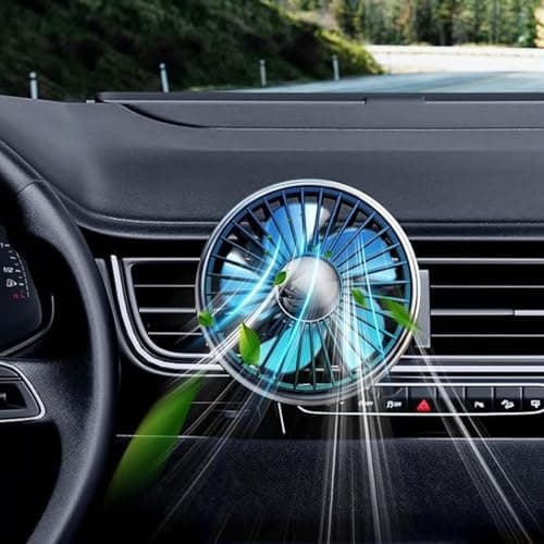Car Vent Fan Powerful, Long-Lasting, Cooling Device, Air Cooler — view 2