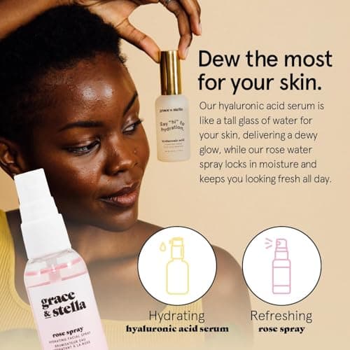 grace & stella Dream Team Gift Set for Her - Best Gift Set With 6 Bestsellers - Vegan & Cruelty Free - Beauty Gifts for Her - Skincare Gift Set for Women - Gifts for Mum — view 5