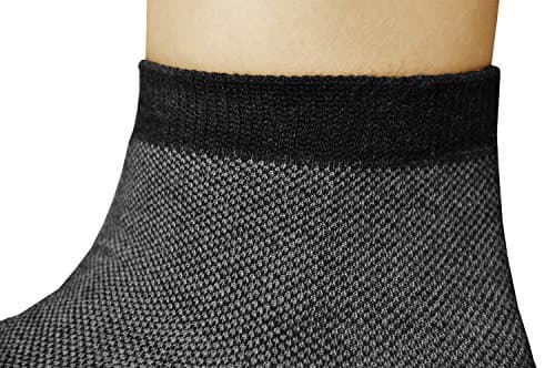 vitsocks Women's SILVER-Cotton Antibacterial Low Ankle Socks (3 PAIRS) Thin Breathable Ladies UK Size, grey, 6-8 — view 5