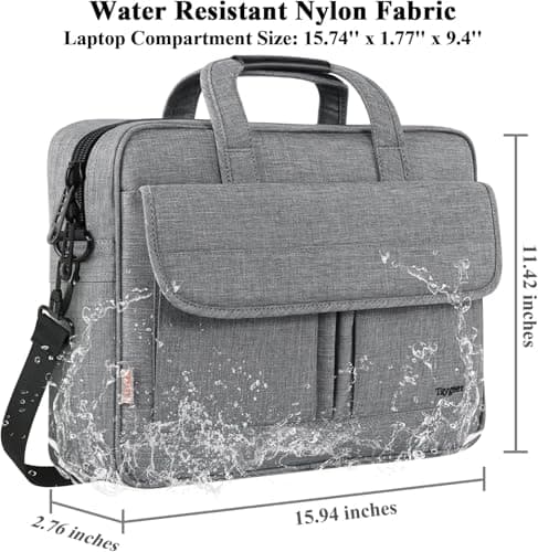 Taygeer Laptop Bag 15.6 Inch, Business Messenger Bags for Men, Laptop Bag — view 5