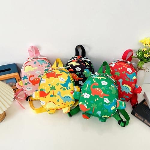 Dinosaur Print Toddler Backpack Kids Rucksack Little Children Preschool Shoulder Bag Cute Baby Daypack For Boys Girls, Lightweight Small Nursery Bookbag For Toddlers Outdoor Activities — view 2