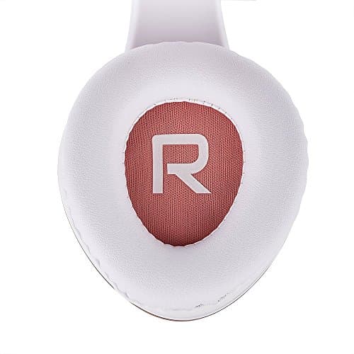 PowerLocus Bluetooth Over-Ear Headphones, Wireless Stereo Foldable Headphones Wireless and Wired Headsets with Built-in Mic, Micro SD/TF, FM for iPhone/Samsung/iPad/PC (Rose Gold) — view 5