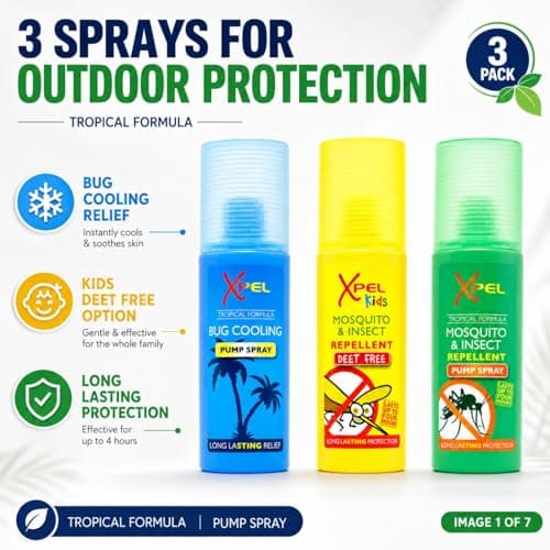 Mosquito & Insect Repellent Spray 70ml – 3 Pack — view 5