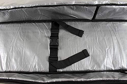 Element Equipment Deluxe Padded Snowboard Bag - Premium High End Travel Bag Bar B Pink 165 — view 5