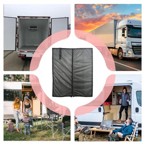 Replacement Mesh Door for Motorhome, Magnetic Anti-Mosquito Net – Side Mosquito Net for Motorhome Insects | for Camping, Outdoor, Travel, Holidays — view 4