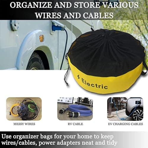 RV Hose Storage Bag Equipment Organization Protection Supplies — view 5