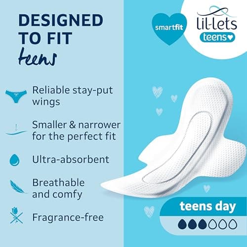 Lil-Lets Teen Towels Day — view 2
