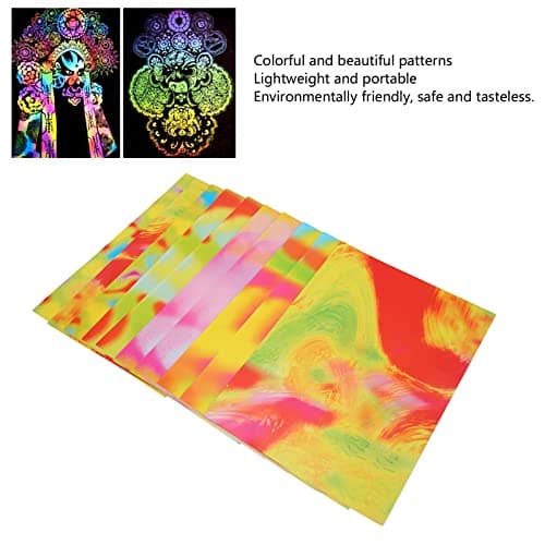 Xiuganpo Scratch Paper Art Set for Kids, 20 Sheets with Bamboo Stylus — view 5
