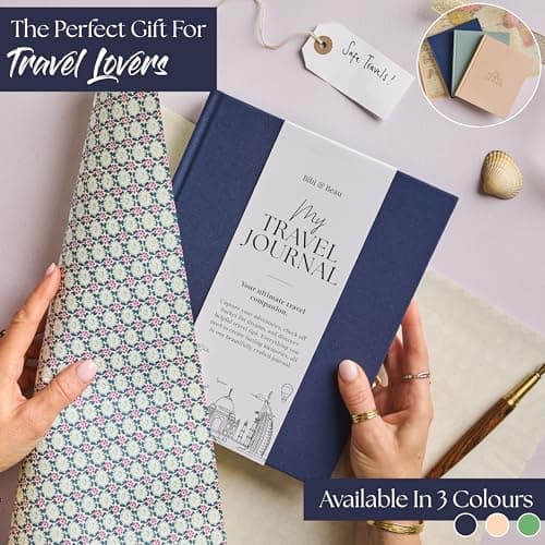 Travel Planner & Holiday Journal for 16 Trips – Adventure Scrapbook, Bucket List & Travel Diary for Women, Men & Couples – Gift for Travellers — view 4