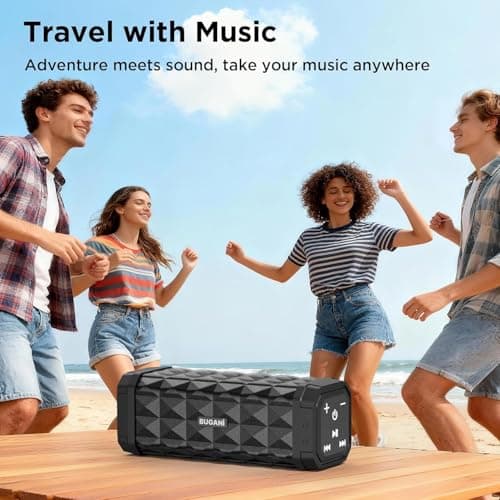 BUGANI Portable Bluetooth Speaker, Wireless Speaker with 24H Playtime — view 4