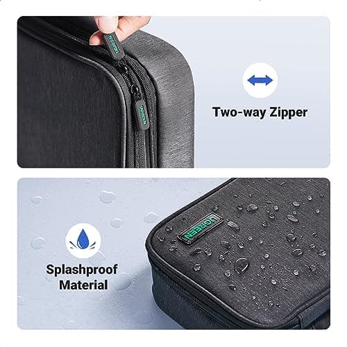UGREEN Travel Accessories Portable Bag Electronics Organiser Large Capacity — view 6
