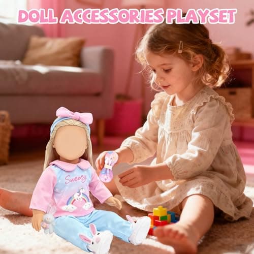 Baby Doll Clothes for 14-18 Inch Baby Dolls Sleeping Bag Set — view 6