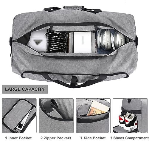 VS VOGSHOW 100L Travel Duffle Bag with Shoe Compartment — view 4