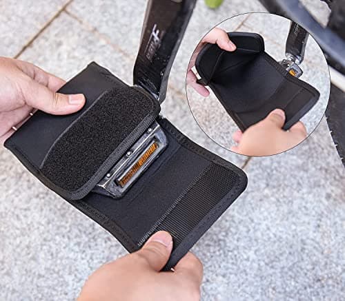 AMMKRO 1 Pair Bicycle Pedal Covers, Neoprene Bike Pedal Covers for Bike Transport Protection, Against Damage and Scratch When in Storage and Transit — view 4