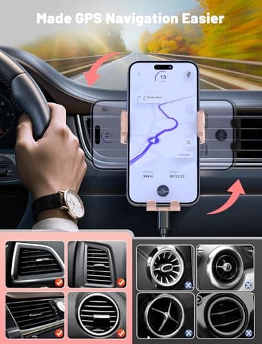MOKPR Wireless Car Charger, 15W Car Phone Holder Wireless Charger — view 3