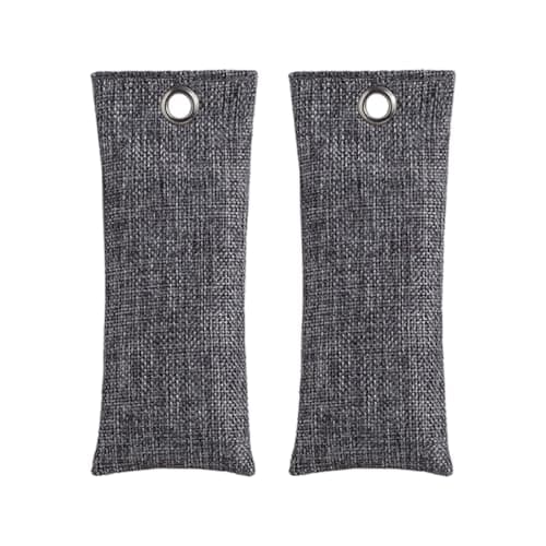 2Piece Set Natural Shoe Deodorizer Bags with Activateds Charcoal for Footwear, Gym Gear & Home Removal Charcoal Freshener Bags — view 6