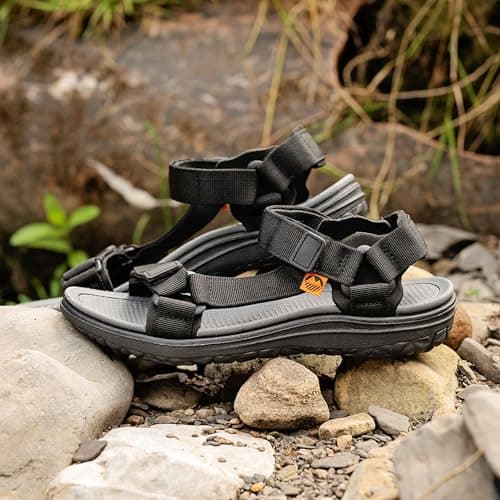 Lakeland Active Men's Stonethwaite Adjustable Outdoor Walking Trekking Sandals - Black - 9 — view 3