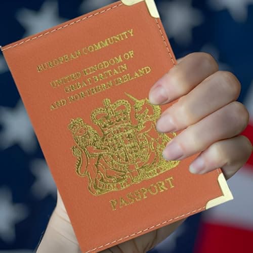 BMLIMITED BML Passport Holder & Travel Wallet Premium Organiser for Passport, Cards, Boarding Passes Stylish Passport Protector Cover Ideal Travelers (Orange) — view 6