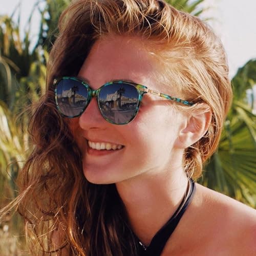 AVAWAY Fashion Sunglasses for Women Polarised UV Protection AV502 — view 3