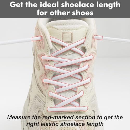 Puzeam 2 Pairs Elastic No Tie Shoe Laces for ON Cloud Trainers 5 & 6 No Tie Shoelaces for adults 3mm Round Stretchy Bungee Replacements Running & Training(Gray Blue, 24 Inches) — view 3
