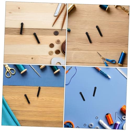 CORHAD 100pcs Zipper Replacement Slider Kit Detachable Lockable Pull for Luggage Suitcase Backpack Repair Black Lightweight Ergonomic Design Protects Against Zip Burst — view 3