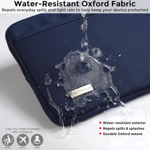TECHGEAR Shockproof Water-Resistant Tablet Sleeve 9-11" for iPad Galaxy Tab — view 4