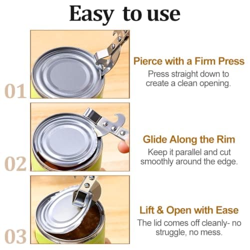 3-in-1 Corkscrew Wine Bottle Opener | Wine Opener Stainless Steel, Waiter's Friend All-in-One Corkscrew and Bottle Opener for Restaurant, Bar, Home | Sommelier Multi-Tool — view 5