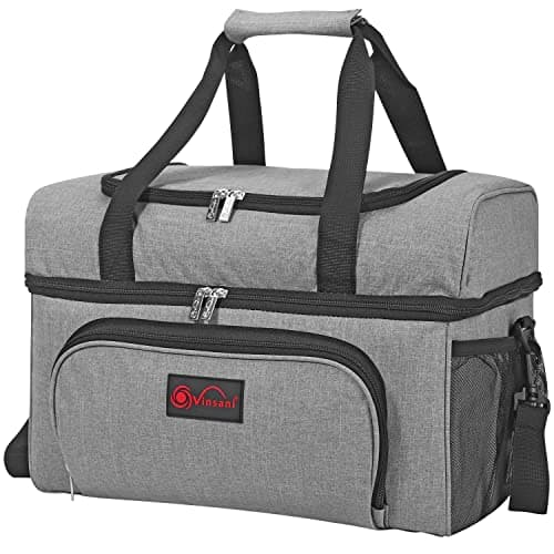 Vinsani 30L Cooler Bag, Insulated Thermal Backpack for Beach Travel Picnic